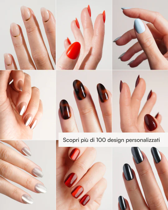 Edizione Limitata Glazed Pearl Corte Rotonde Press Ons in Soft Gel - Image 10