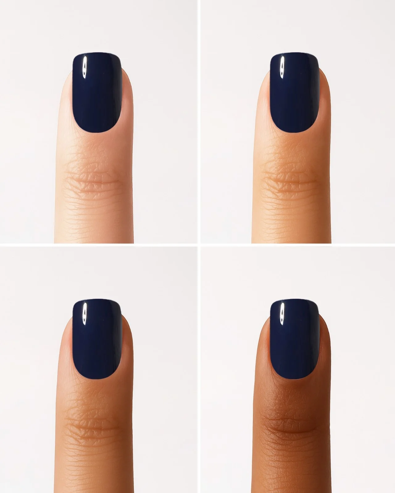 Ocean Extra Corte Quadrate Press Ons in Soft Gel - Image 5