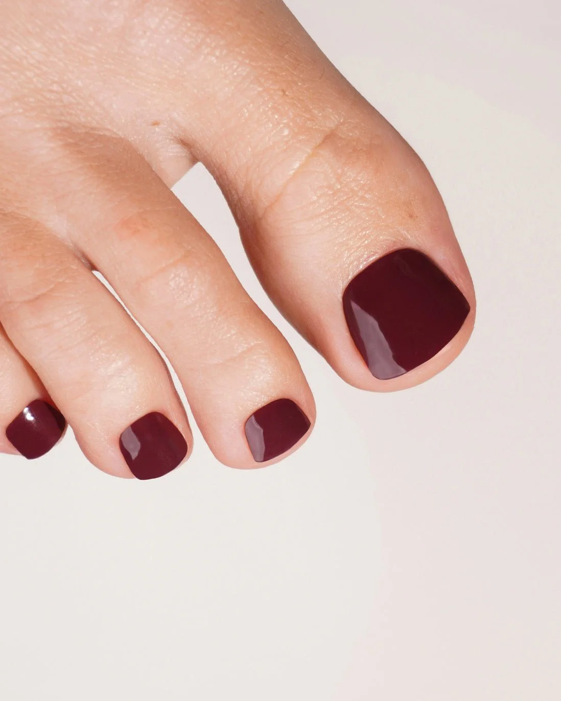 Plum Purple Mani & Pedi Set Strisce in Gel UV - Image 5