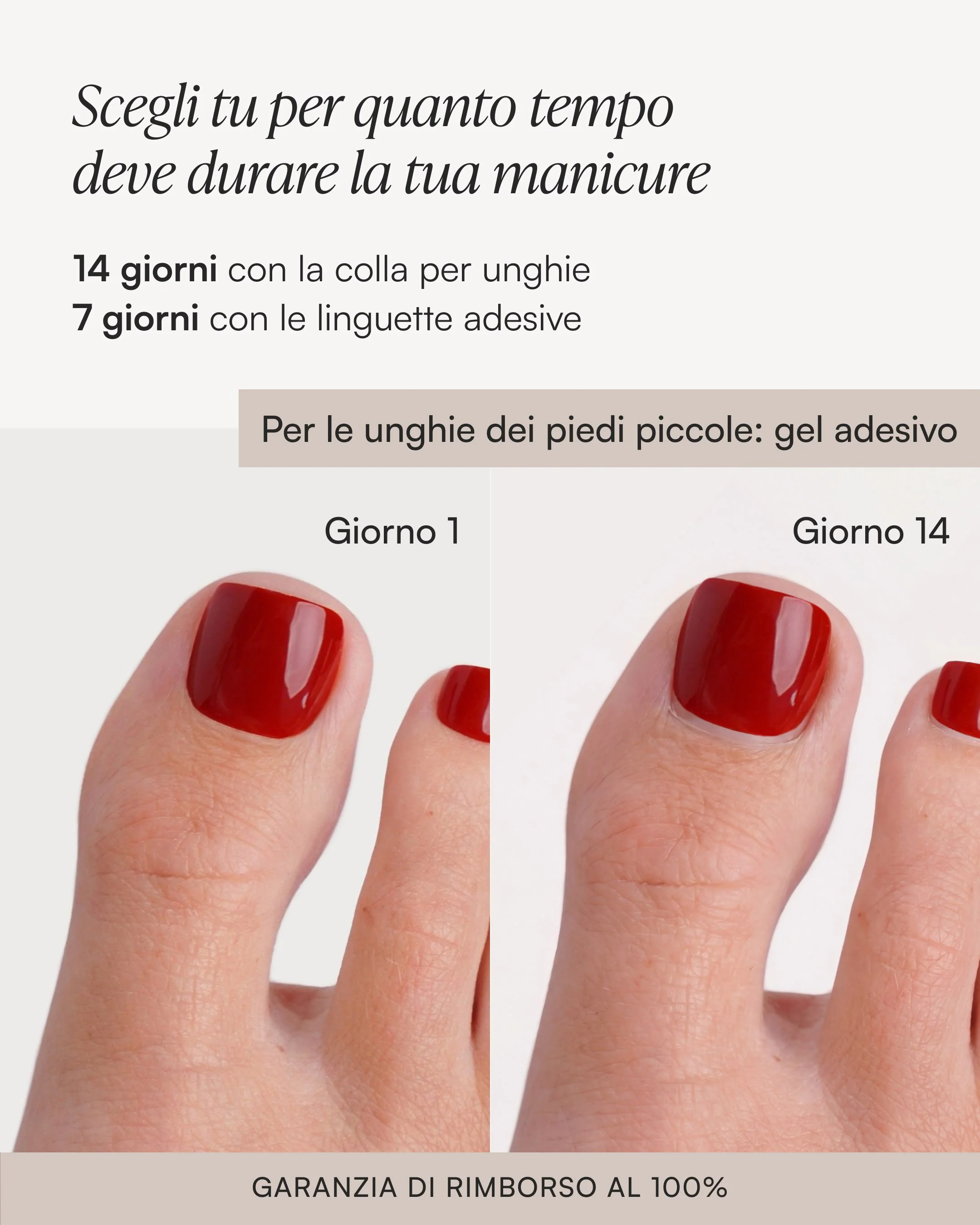 Ballerina Pedicure Press Ons in Soft Gel - Image 5